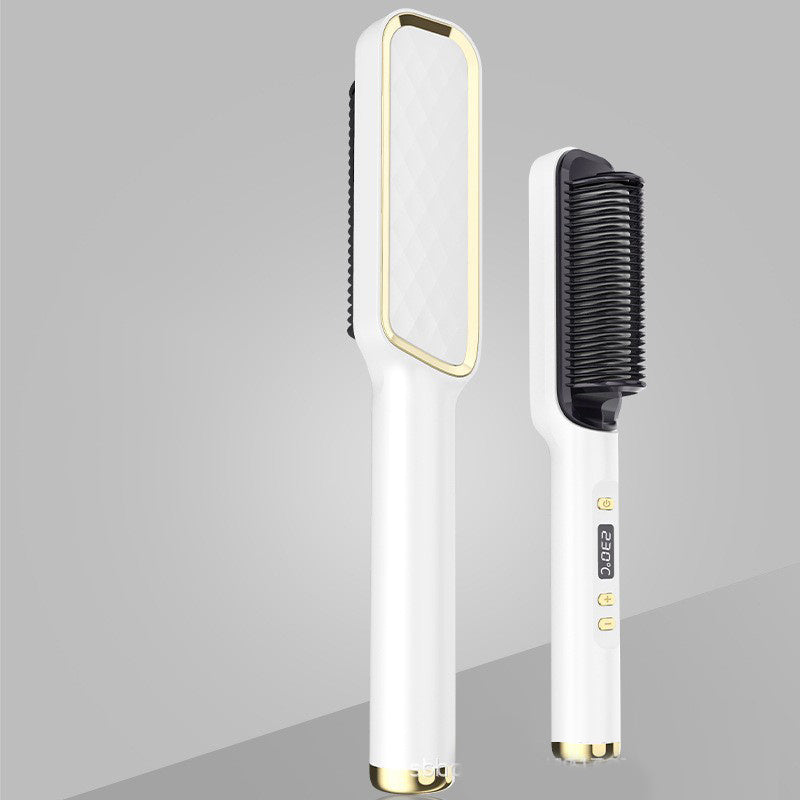 Hair Straightener Brush Electric