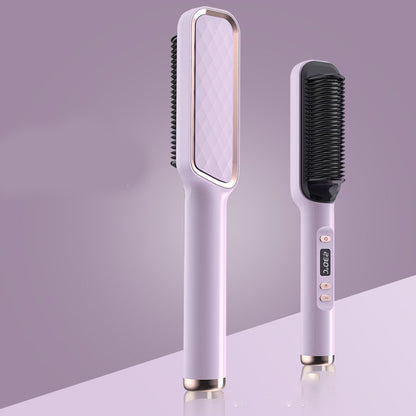 Hair Straightener Brush Electric