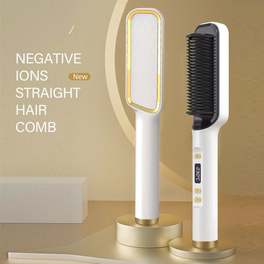 Hair Straightener Brush Electric